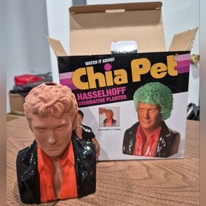 NIB David Hasselhoff Chia Pet